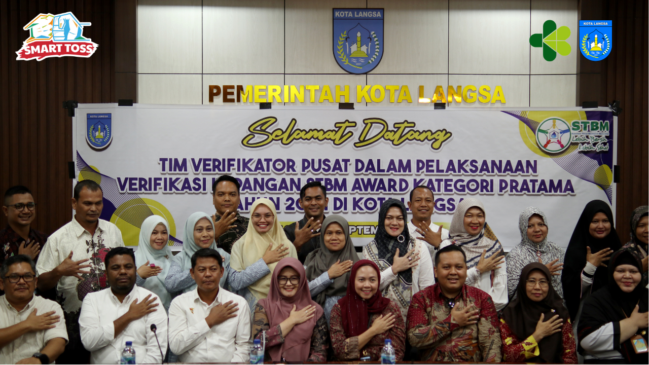 Tim Verifikator Pusat Disambut di Langsa untuk Verifikasi Lapangan STBM Award Kategori Pratama 2024