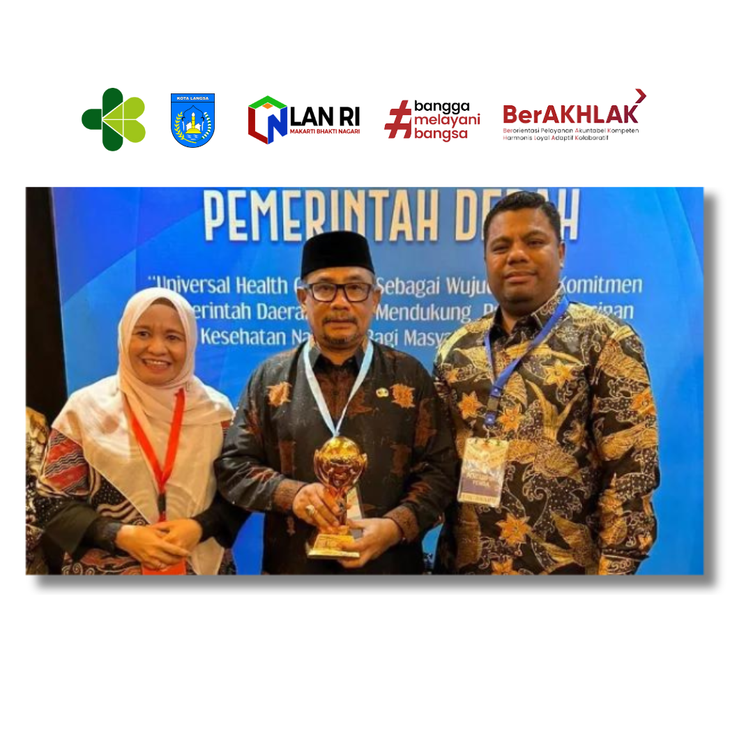 Dinkes Langsa Dapat Penghargaan UHC 2023